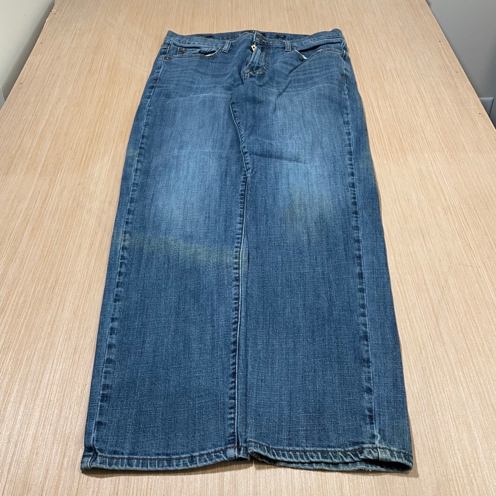 Lucky Brand Jeans Mens 34x32 Blue Straight Leg Denim Pants